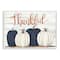 Stupell Industries Pumpkin Harvest Thankful Wall Plaque